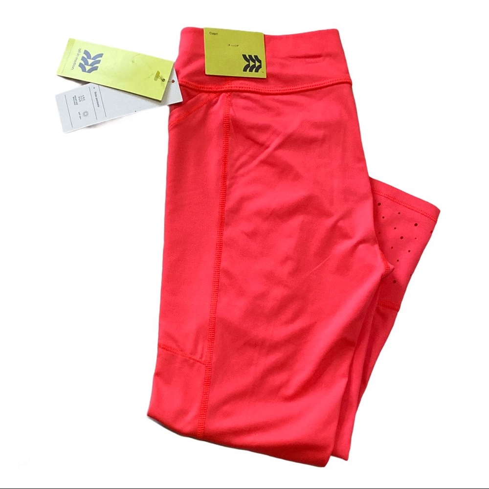All in motion coral women’s active Capri legging M - Picture 4 of 5